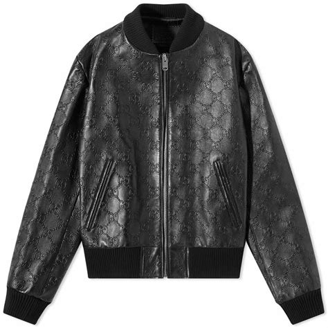 conta gucci uomo|gucci leather jacket men.